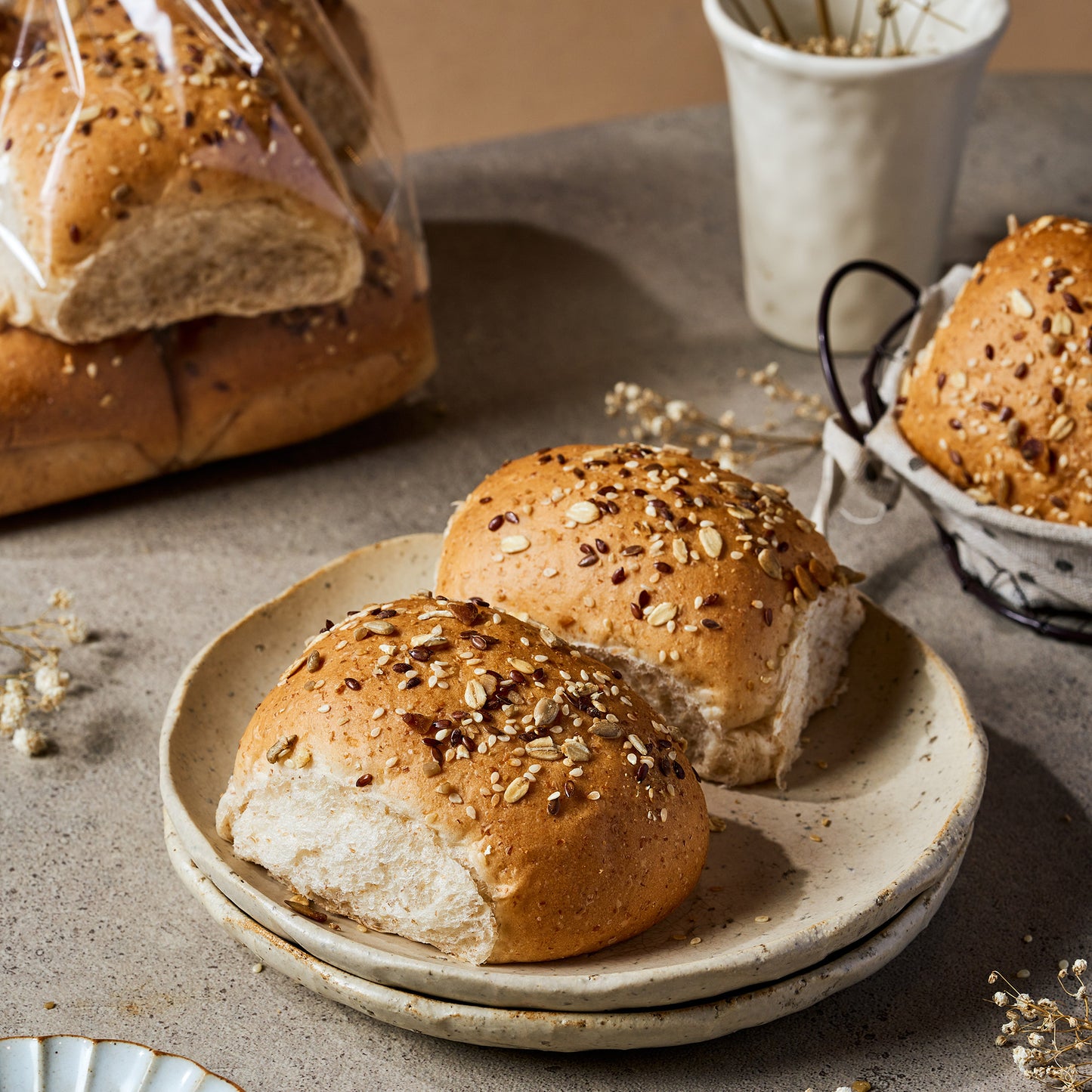 Whole Wheat Bun (pack of 7)